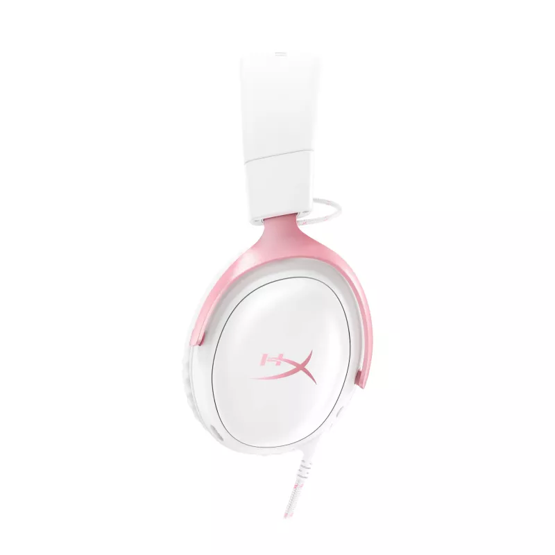 HyperX Cloud III - gaming-headset (wit/roze)
