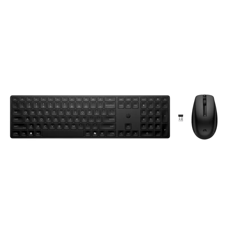 HP 655 draadloze toetsenbord- en muiscombo, zwart, muis meegeleverd