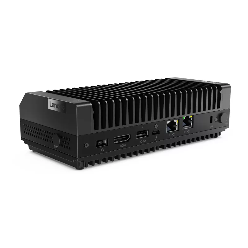 Lenovo ThinkEdge SE30 Intel® Core™ i3 i3-1115GRE 8 GB DDR4-SDRAM 256 GB SSD Windows 11 IoT Enterprise Mini-PC zwart
