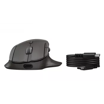 Bedrade optische muis HP B8YX3AA — compacte bedrade optische muis, 123,9 × 99,7 × 45,3 mm