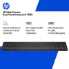 HP 495K Multi-Device Dual-Mode toetsenbord, full-size (100%), draadloos, USB + Bluetooth, zwart