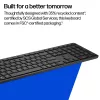 HP 495K Multi-Device Dual-Mode toetsenbord, full-size (100%), draadloos, USB + Bluetooth, zwart