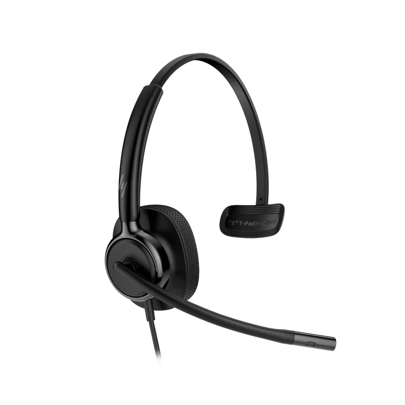 HP Poly Mission 415 monaurale USB-kabelheadset (bulk), 99 g, zwart