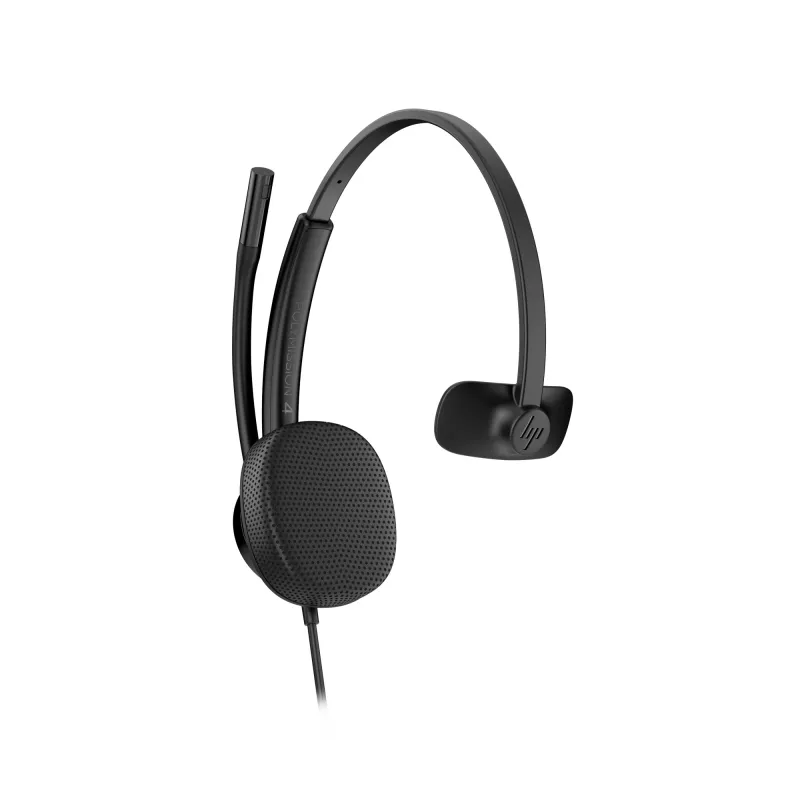 HP Poly Mission 415 monaurale USB-kabelheadset (bulk), 99 g, zwart
