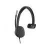 HP Poly Mission 615 monaurale bekabelde USB-headset, 117,5 g, zwart