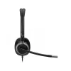 HP Poly Mission 615 monaurale bekabelde USB-headset, 117,5 g, zwart