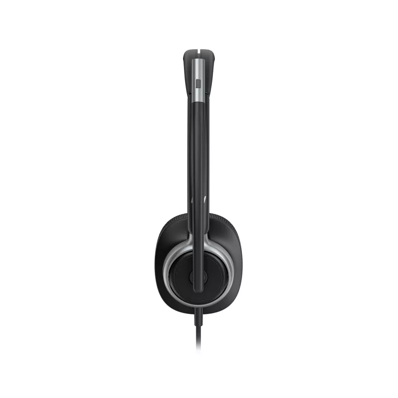 HP Poly Mission 615 monaurale bekabelde USB-headset, 117,5 g, zwart