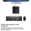 Mini PC HP EliteDesk 8 Mini G1i AI — Intel Core Ultra 7 265T, 16 GB DDR5, 1 TB SSD, Windows 11 Pro, zwart