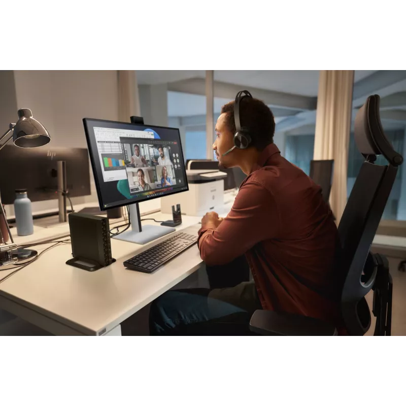 Mini PC HP EliteDesk 8 Mini G1i AI — Intel Core Ultra 7 265T, 16 GB DDR5, 1 TB SSD, Windows 11 Pro, zwart