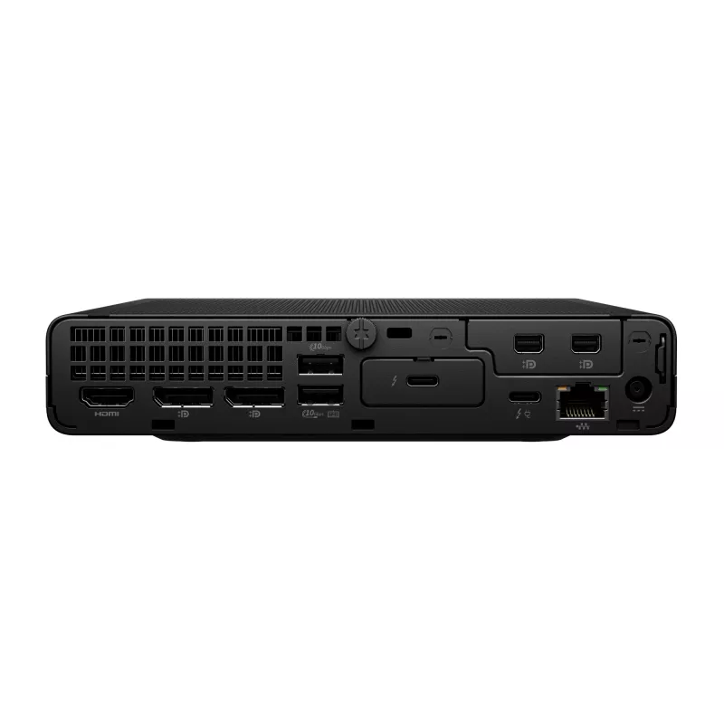 Mini PC HP EliteDesk 8 Mini G1i AI — Intel Core Ultra 7 265T, 16 GB DDR5, 1 TB SSD, Windows 11 Pro, zwart