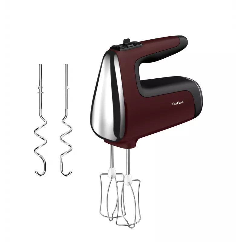 Tefal Powermix Silence HT6525 handmixer 600 W rood
