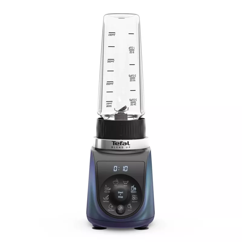 Tefal Blend Up BL19H4F0 mixer 0,85 L staafmixer 1000 W blauw, transparant