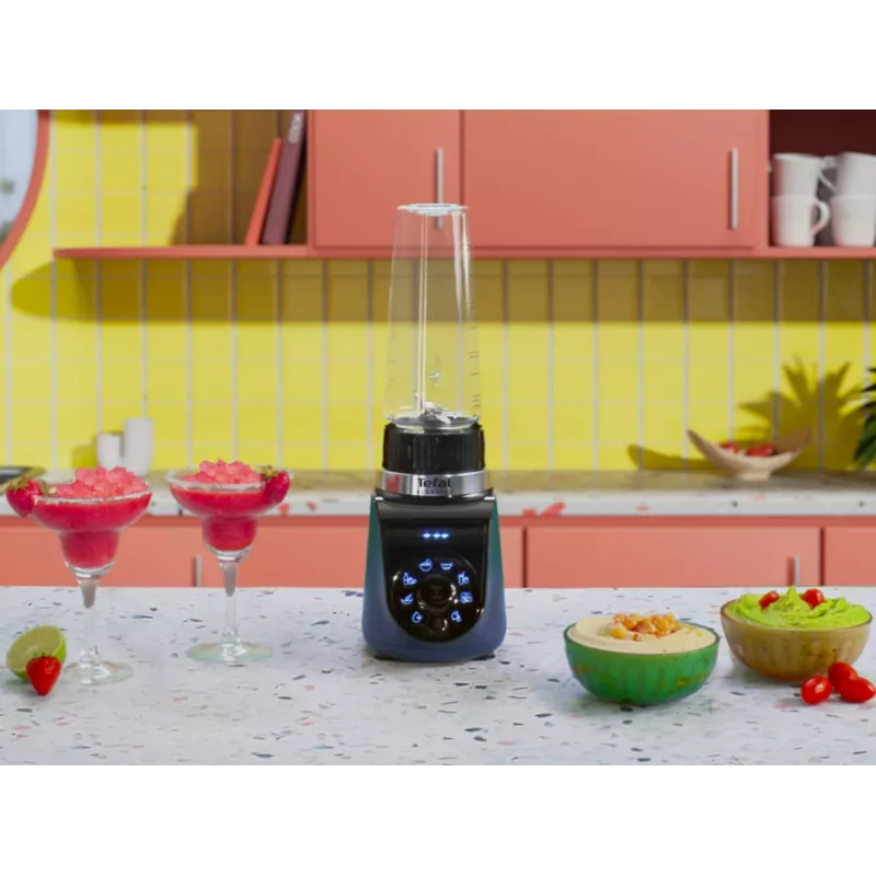 Tefal Blend Up BL19H4F0 mixer 0,85 L staafmixer 1000 W blauw, transparant
