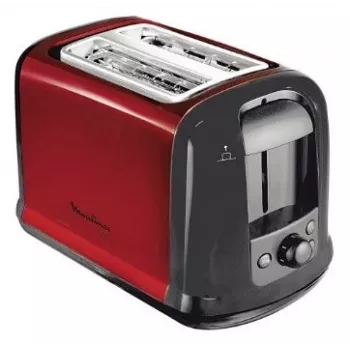 Toaster Moulinex LT261D 2 sneetjes 850 W zwart rood