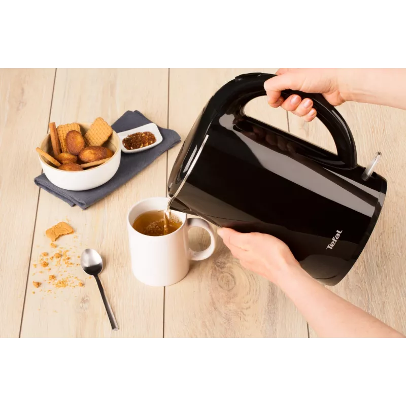 Tefal Safe'Tea KO2608 waterkoker 1,7 L 1800 W zwart