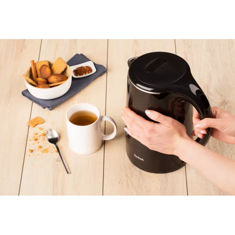 Tefal Safe'Tea KO2608 waterkoker 1,7 L 1800 W zwart