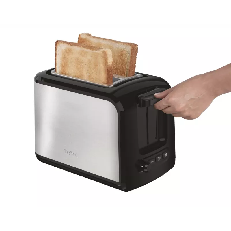 Tefal Express TT410D toaster 7 2 sneetjes 850 W zwart, roestvrijstaal