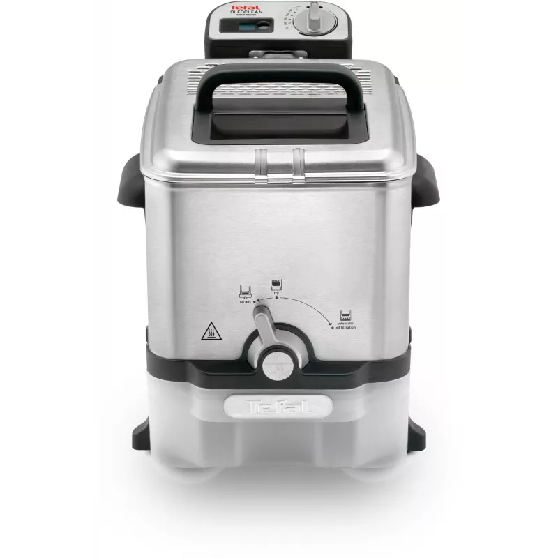 Tefal FR8041 friteuse single 3,5 L vrijstaand 2300 W friteuse zilver