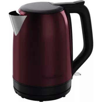 Waterkoker MOULINEX BY5S05E0 1,7 L 2400 W zwart/bourgognerood roestvrijstaal
