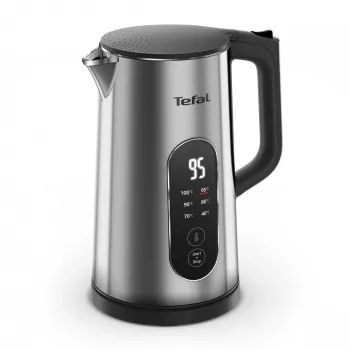 Tefal Selection KI871DE0 waterkoker 1,7 l 1500 W zwart, roestvrijstaal