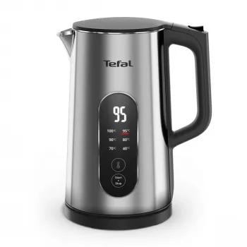 Tefal Selection KI871DE0 waterkoker 1,7 l 1500 W zwart, roestvrijstaal