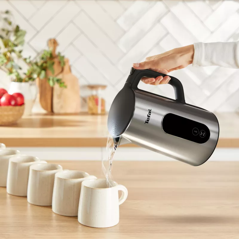 Tefal Selection KI871DE0 waterkoker 1,7 l 1500 W zwart, roestvrijstaal