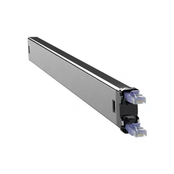 PATCHBOX C60STPXC6XXX1V kabelorganizer rack kabelgoot zwart, zilver, violet 1 stk.