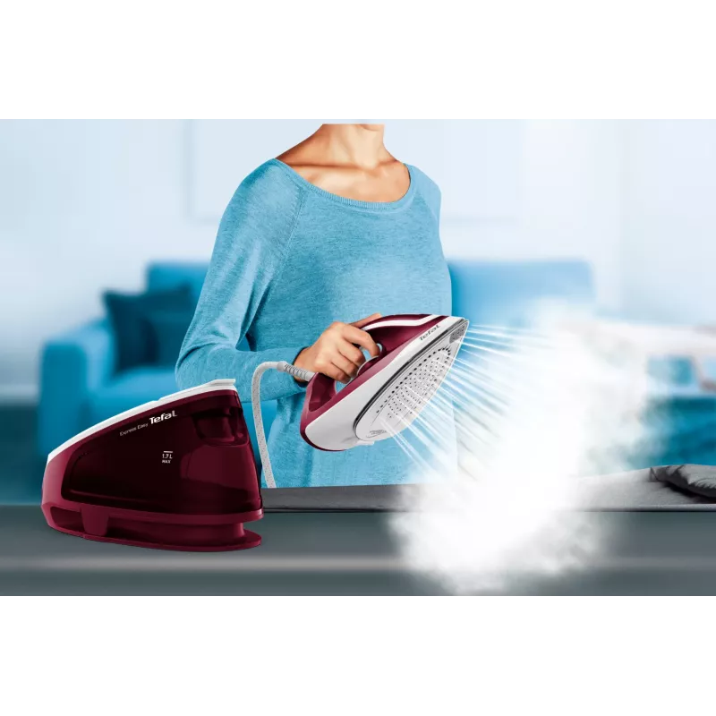 Tefal Express Easy SV6130 2200 W 1,7 L rood, wit