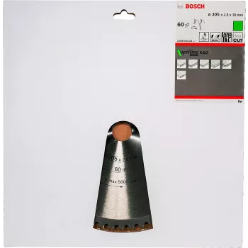 Bosch Optiline Wood cirkelzaagbladen, hout, 30,5 cm, Bosch, 798 g, 1 stk.