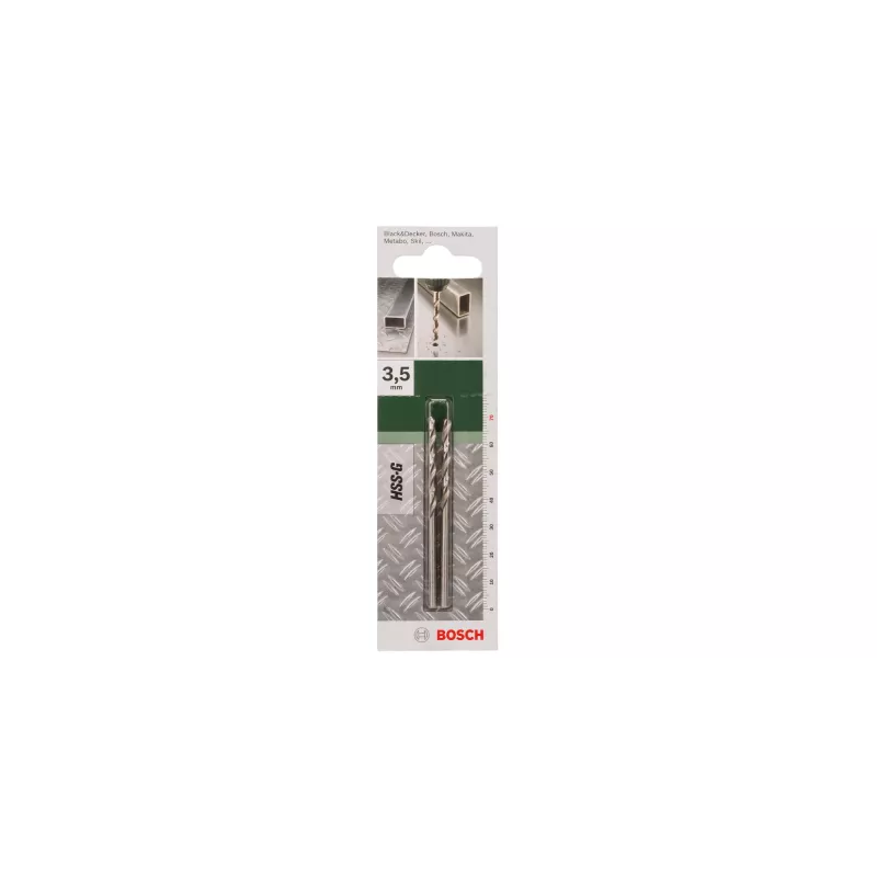 Borenset Bosch 2609255040 3,5 mm diameter 70 mm lengte 2 stuks