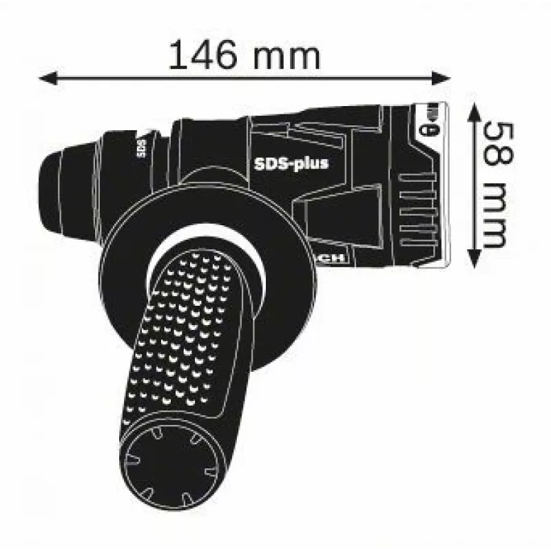 Bosch GHA FC2 Professional boorhouderadapter