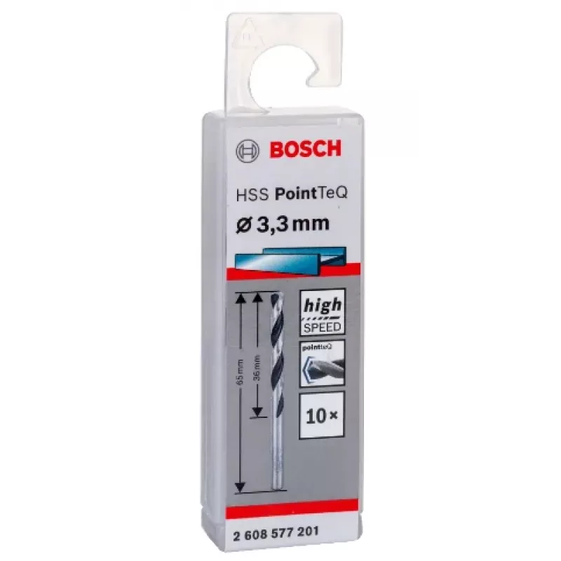 Spiraalboor Bosch HSS PointTeQ 3,3 mm
