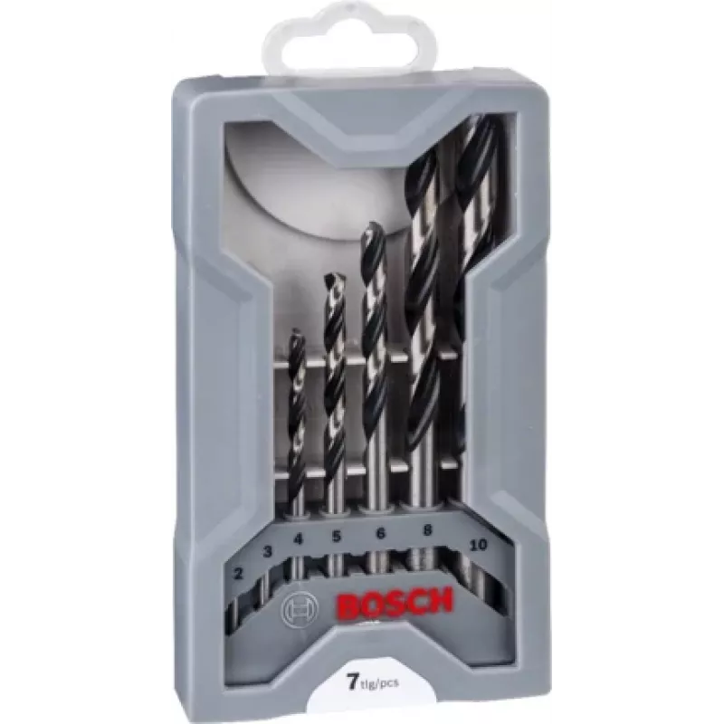 Spiraalborenset Bosch HSS PointTeQ 7-delig