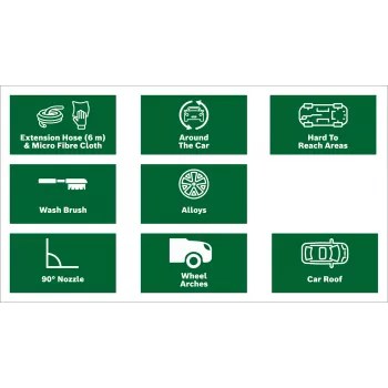 Bosch F016800572 autowasset voor Bosch hogedrukreiniger