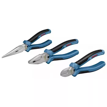 Tangenset Bosch 1 600 A01 6BG chroom-vanadiumstaal rubberen greep