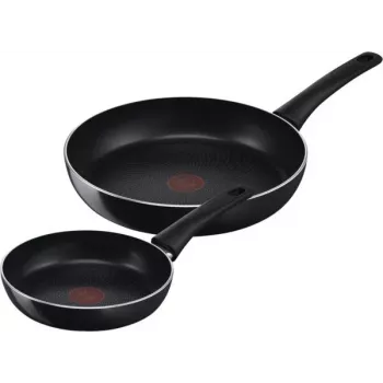Braadpannenset Tefal Generous Cook C27890 – aluminium, 20 cm & 28 cm, zwart, 2 stuks