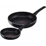 Braadpannenset Tefal Generous Cook C27890 – aluminium, 20 cm & 28 cm, zwart, 2 stuks