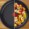 Tefal Change zwart C4761925 braadpan wok-/roerpan rond