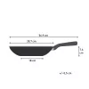 Tefal Change zwart C4761925 braadpan wok-/roerpan rond
