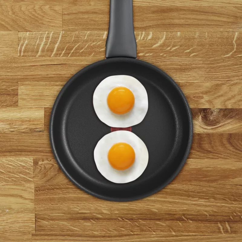 Tefal Change zwart C4760425 braadpan allroundpan rond