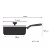 Tefal Cook & Change C4853235 braadpan stoofpan rond