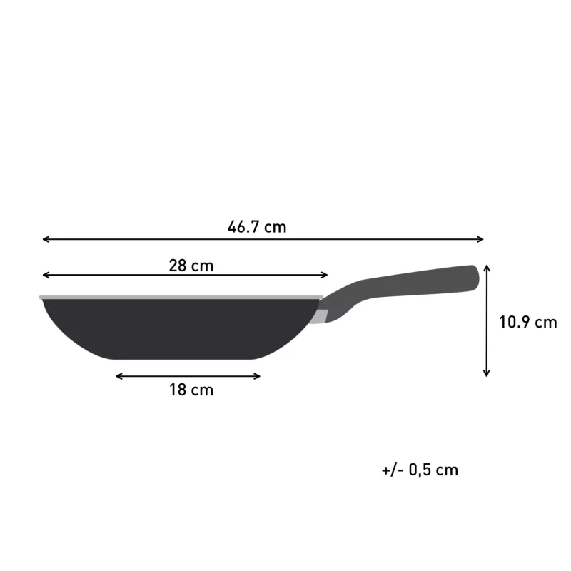Tefal Cook & Change C4851935 braadpan wokpan rond