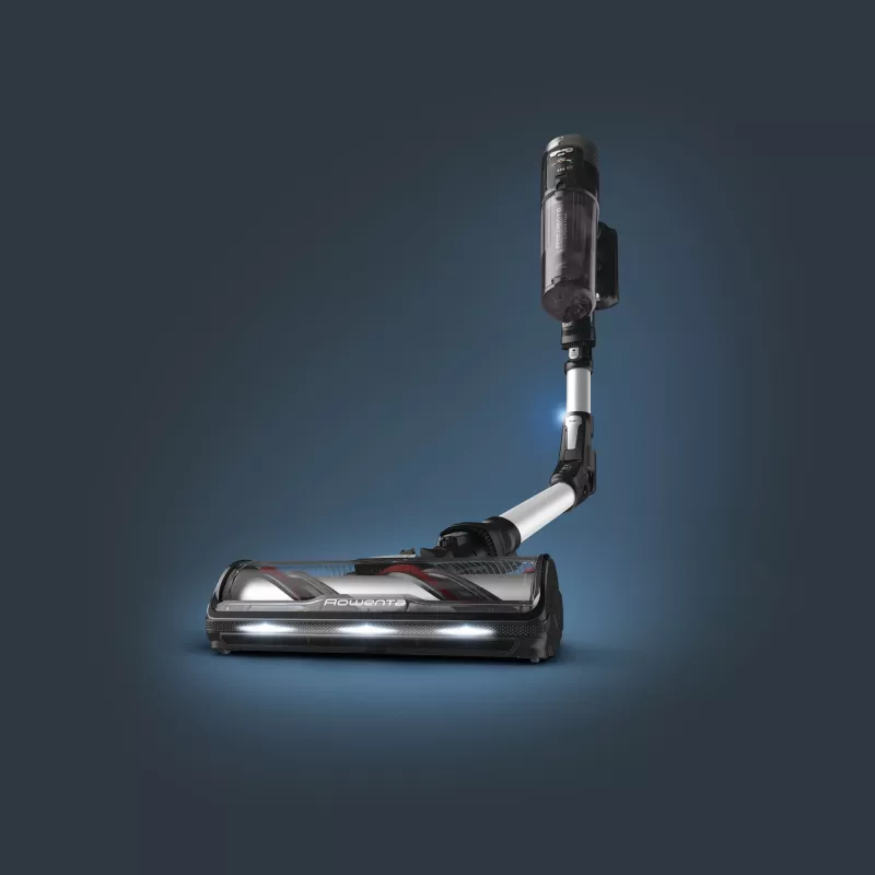 Accustofzuiger Rowenta X-Force Flex 13.60 RH9A36WV — 60 min looptijd, 0,65 L zakloos, cycloon, paars