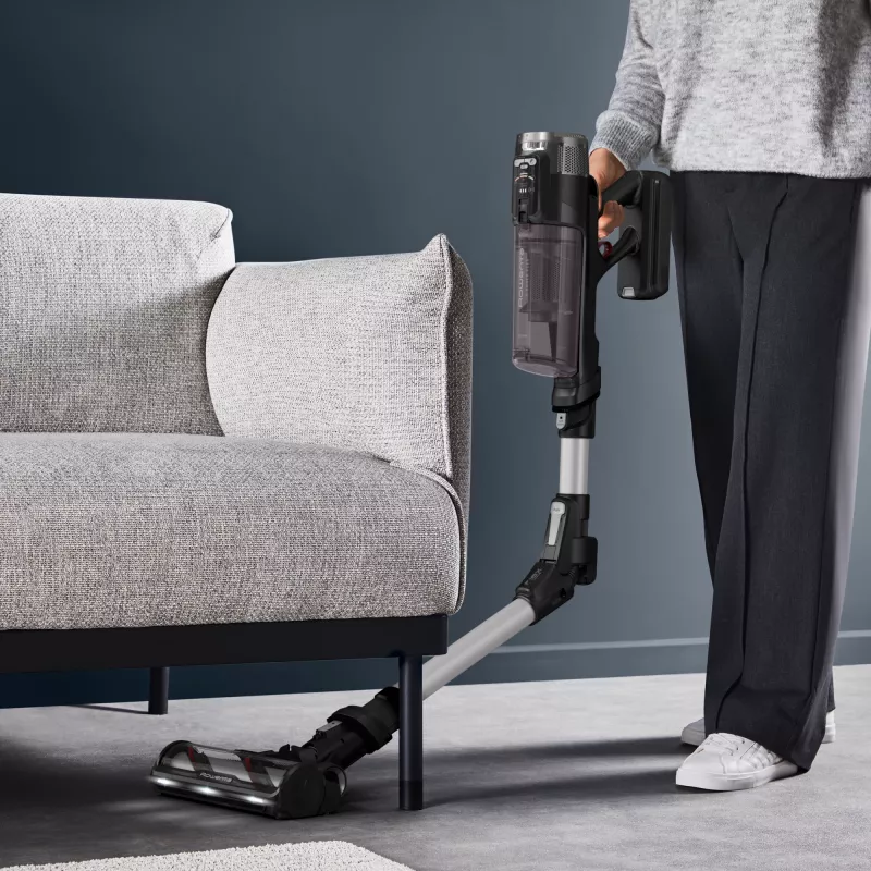 Accustofzuiger Rowenta X-Force Flex 13.60 RH9A36WV — 60 min looptijd, 0,65 L zakloos, cycloon, paars