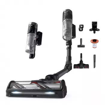 Rowenta X-Force Flex RH9L55E0 steelstofzuiger/elektrische bezem 2-in-1-steelstofzuiger batterij droog zakloos 0,65 l zwart