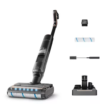 Rowenta X-Clean 7 GZ5736E0 steelstofzuiger/elektrische bezem accu droog&nat zakloos zwart