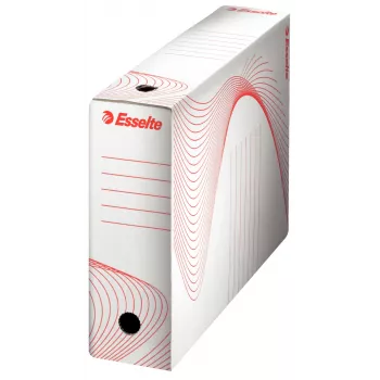 Esselte 128001 archiefbox karton rood, wit