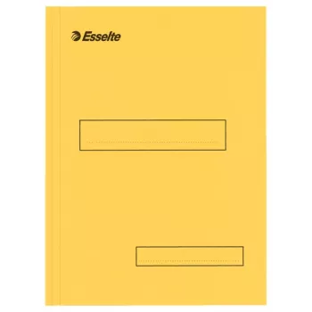 Documentenmap Esselte 721030 karton geel A4