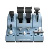 Thrustmaster TCA Quadrant Add-On Airbus Edition zwart, blauw flightsimulator pc