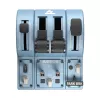 Thrustmaster TCA Quadrant Add-On Airbus Edition zwart, blauw flightsimulator pc
